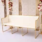 Stainless Steel Wedding Sofa JYHQSF05