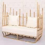 Stainless Steel Wedding Sofa JYHQSF03