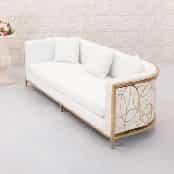 Stainless Steel Wedding Sofa JYHQSF02
