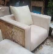 Stainless Steel Wedding Sofa JYHQSF17